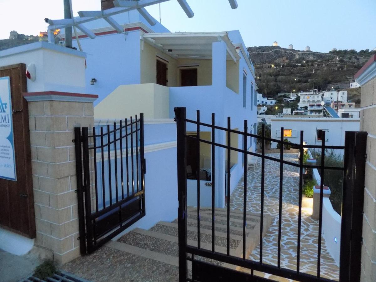 Anemi Leros Apartments Panteli Экстерьер фото