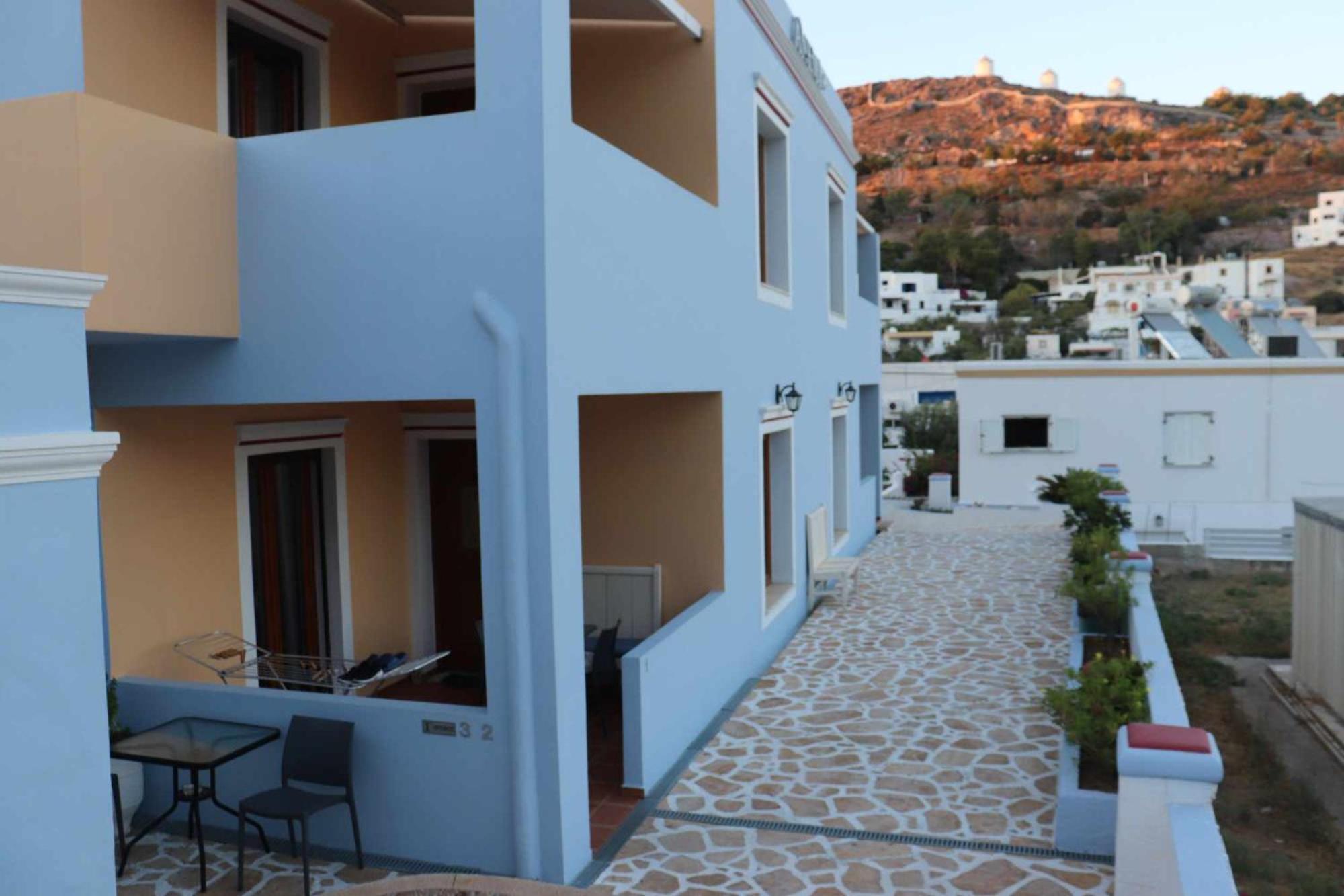 Anemi Leros Apartments Panteli Экстерьер фото